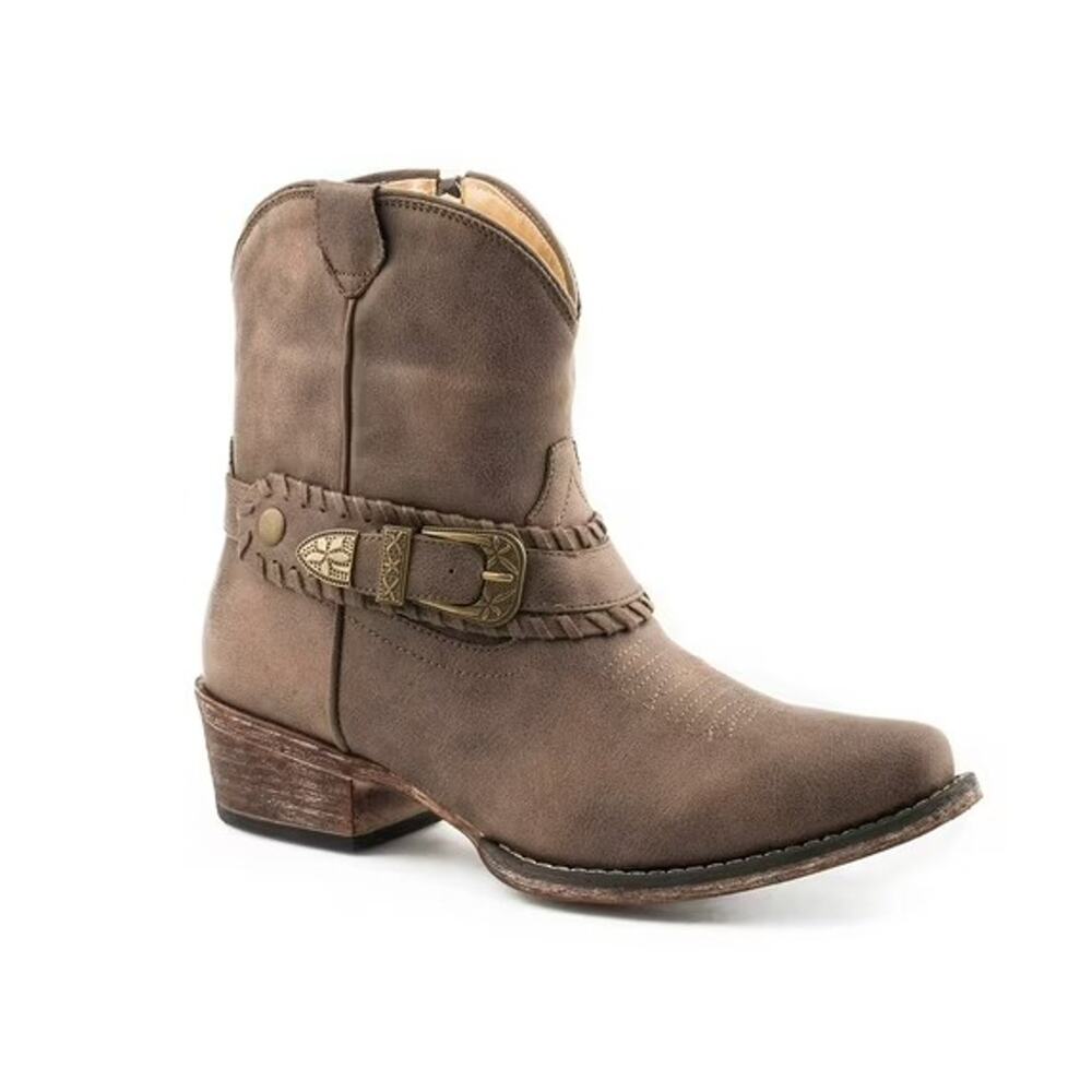ROPER WEAR THE WEST WOMENS FASHION SHORTY BOOT Size 9